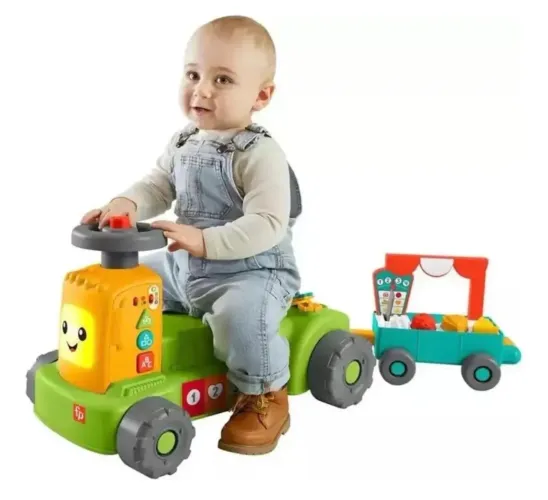 Trator De Aprendizagem 4 Em 1 Fisher Price