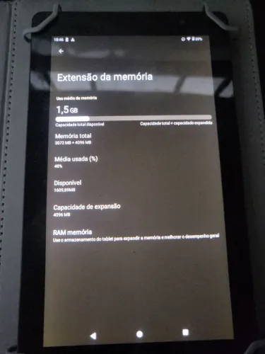 Tablet POSITIVO Vision Tab 7, 64GB de memoria e 7GB de ram