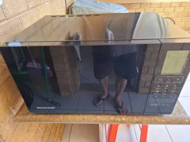 Microondas Brastemp Preto BMU45AENA