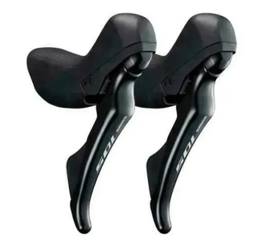 Par de Alavancas STI 22v Shimano 105 R7000 Preto