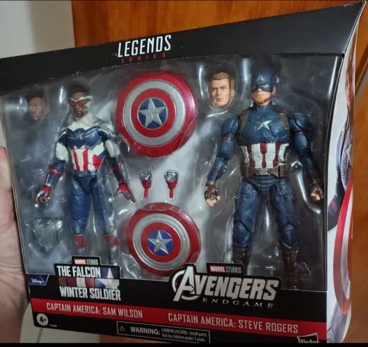 Marvel Legends Capitão América Pack Lacrado