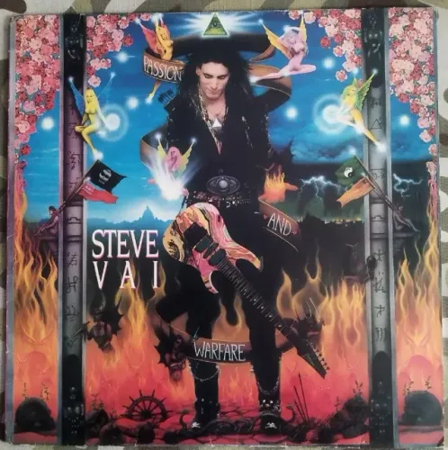 LP Vinil Steve Vai - Passion And Warfare (1990) - Com Encarte - EX/VG+