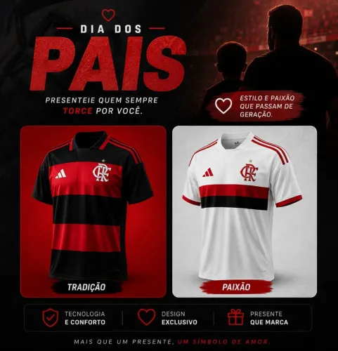 Camisas do flamengo