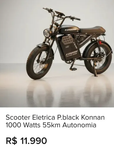 Bicicleta elétrica konnan thunder, usado por menos de 6 meses, menos 300 quilômetros uso