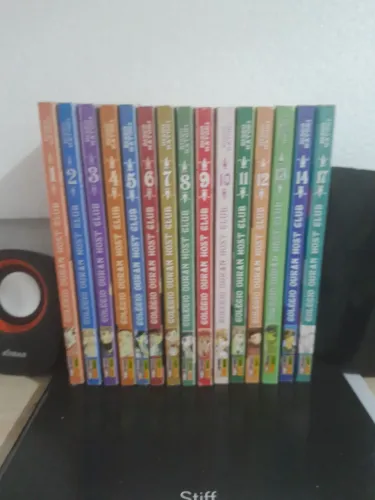 Coleção de mangás usados
