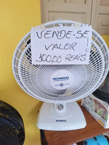 Ventilador mondial 40cm. Obs pego o seu com defeito com torna da sua parte!
