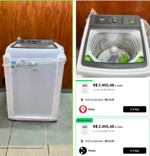 Lavadora de 15Kg NOVA sem Uso