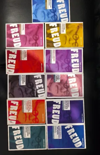 Kit 11 Livros Coleção Para Ler Freud - Usados Em Otimo Estado