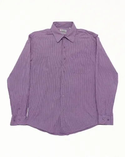 Camisa Social Fatto A Mano Manga Longa