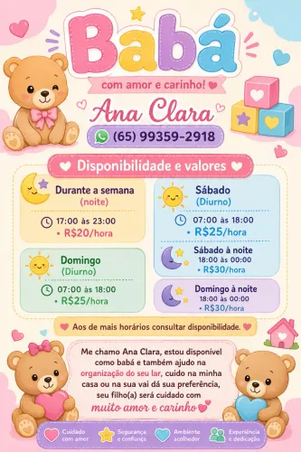 Serviço de babá