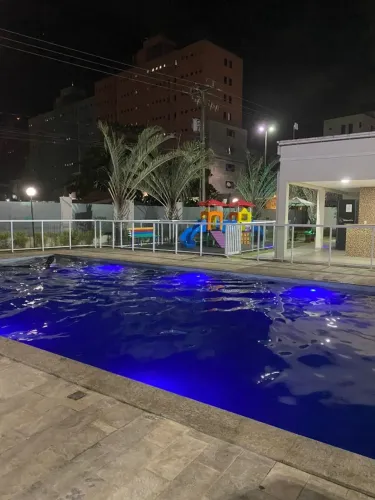 Locação apto mobiliado, 2 quartos/ elevador/vista mar/Ponta de Campina/Cabedelo.