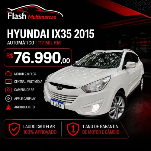 Hyundai IX35 2.0 16V 2WD Flex Aut. 2015