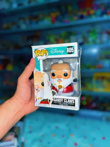 Boneco Funko Pop Disney Sandy Claws