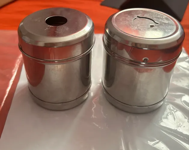 Porta resíduo e porta algodão