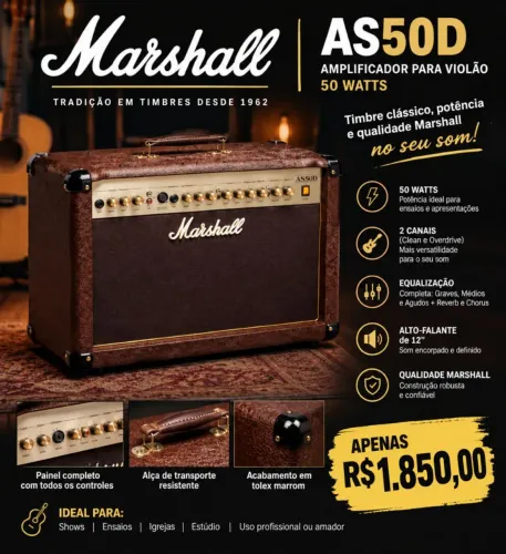Amplificador para violão