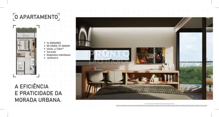 Apartamento com 1 quarto em Boa Viagem
