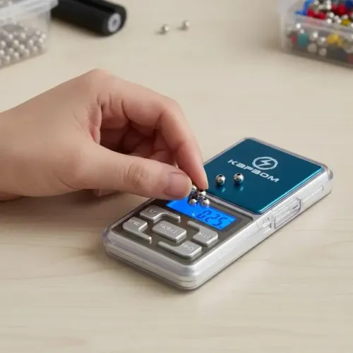 Mini Balança Digital Alta Precisão Portátil Kapbom Ka-b108 Novo 500g 0.1g Loja Coimbra Com