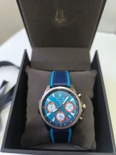 Relógio Bulova Marine Star Team Miami Magnus 98B396 - Edição Especial