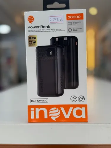 Carregador Portatil 30000 mAh (8 cargas) 