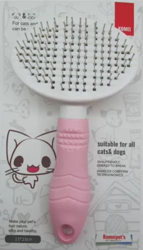 Escova Removedora Rasqueadeira Tira Pelos Automatica Pets Cachorros Gatos