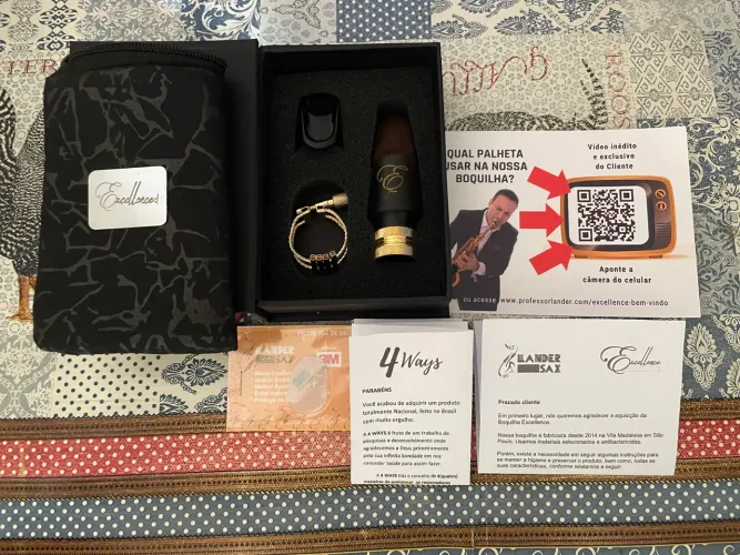Boquilha excellence sax alto