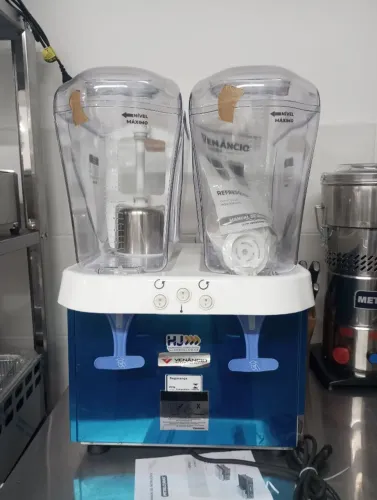 NZ. Máquina de suco refresqueira 2 tanques Venâncio 