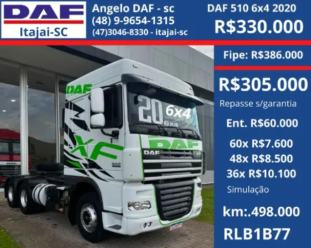 DAF 510 6x4 2020