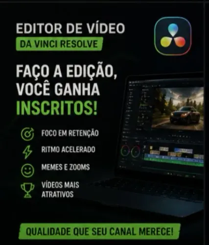 Edição de vídeo, entrega rápida 