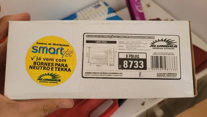 Quadro de Distribuição de Embutir