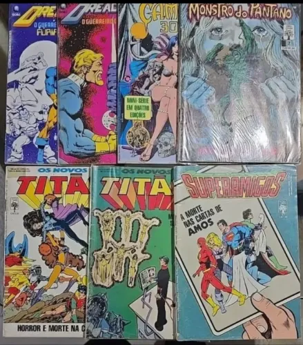 Lote de 7  hqs antigas variadas