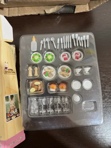 Conjunto jantar para dois - Sylvanian Families