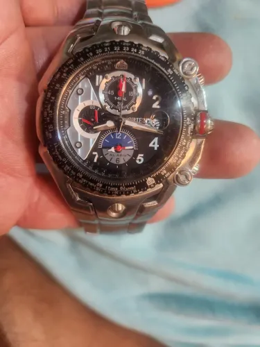 Relogio orient flytech titanium