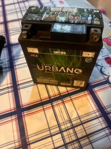 Bateria 7 amp moto