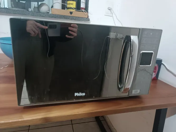 Microondas espelhado 