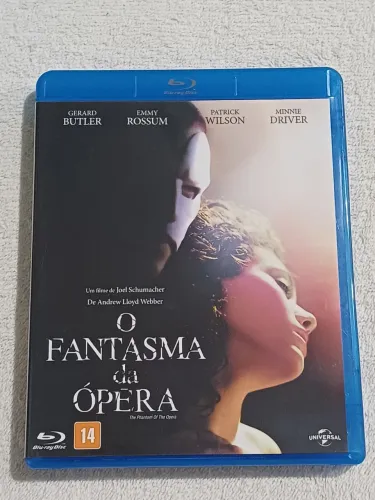 Blu-ray O Fantasma Da Ópera 2004 Joel Schumacher Original Raro