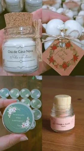 LEMBRANCINHAS / VELAS AROMÁTICAS
