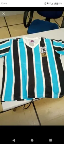Camisa Retrô Grêmio Campeão do Mundo 83 Tam M