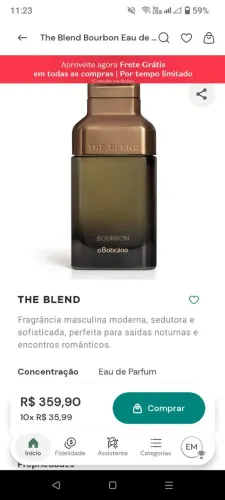 Perfumes masculinos 
