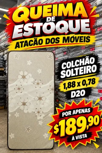 Colchão de solteiro