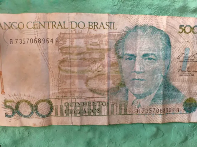 QUINHENTOS CRUZEIROS, VENDO POR 40 REAIS