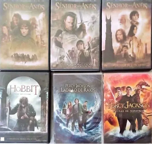 DVD's - originais ação e aventura - lote com 54 dvd's