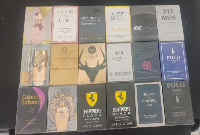 Perfume base de óleo duração 8 horas cada 1 sai por 60,00