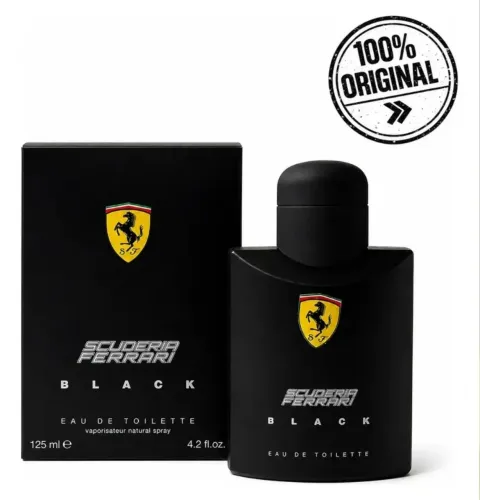 Perfume Ferrari Black 125 ml- 100% Original