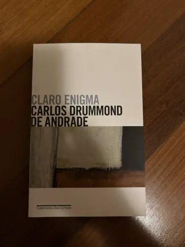 Claro enigma Carlos Drummond