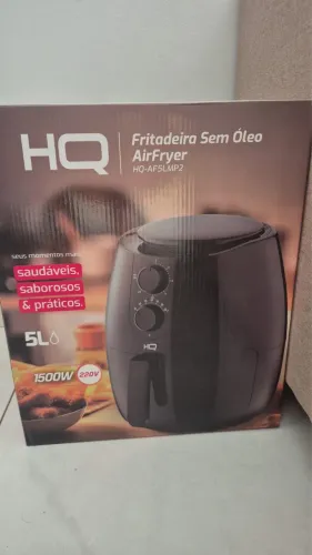 Air Fryer Fritadeira Elétrica Hq Digital 5L