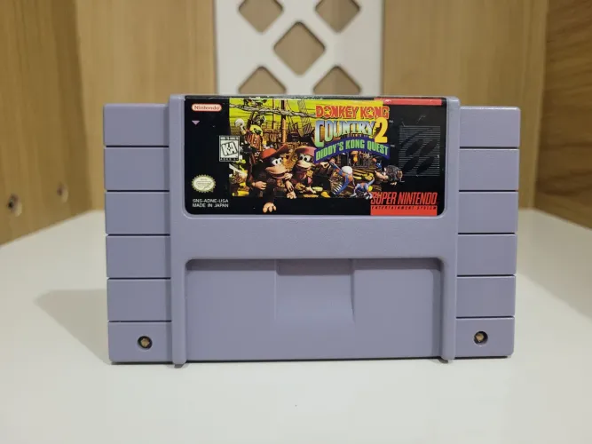 Donkey kong country 2 snes super nintendo