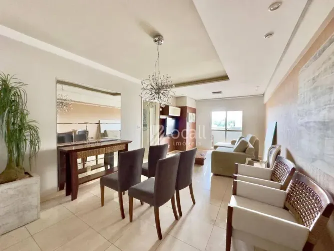 Apartamento Mobiliado com 3 quartos e 100 m² para locação no Bairro Vila Imperial em São J