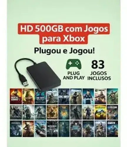 Pendrive 20 jogos de Xbox 360 rgh