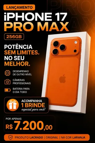 iPhone 17 PRO MAX 256gb - LACRADO