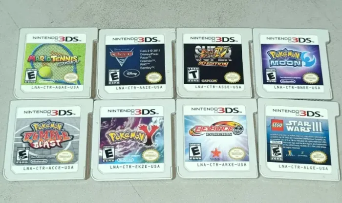 Kit 8 Jogos P/ Nintendo 3 Ds Varios Titulos Ótimo Estado